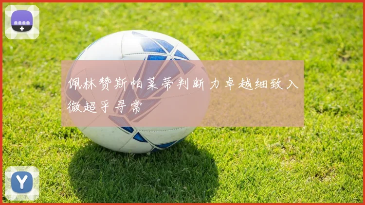佩林赞斯帕莱蒂判断力卓越细致入微超乎寻常